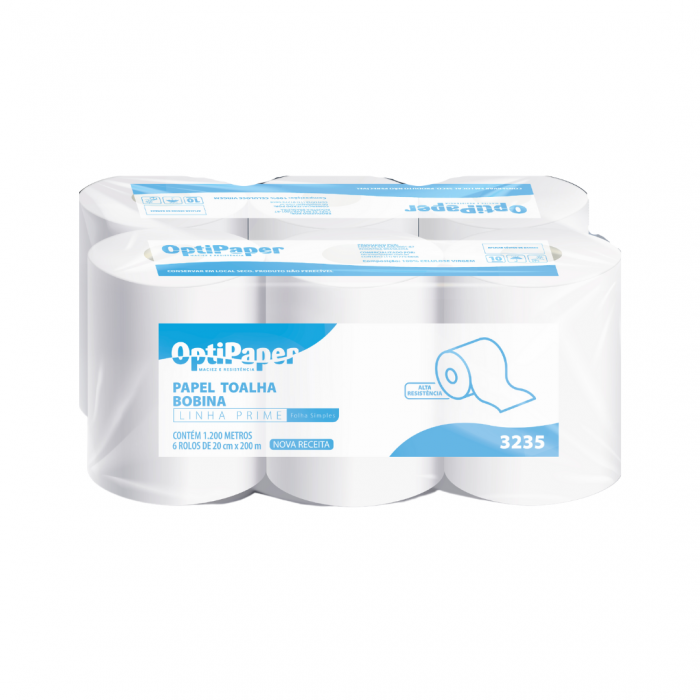 Papel Toalha Bobina OptiPaper - 3235