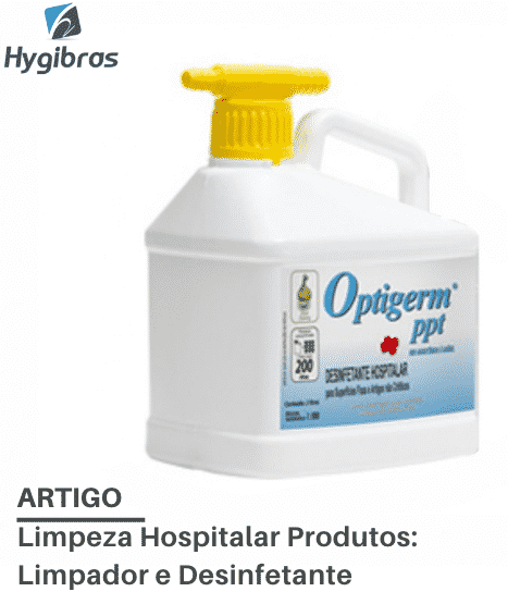 limpeza hospitalar produtos