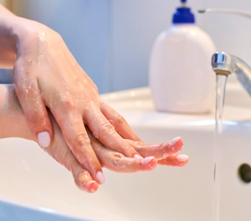higienização das mãos