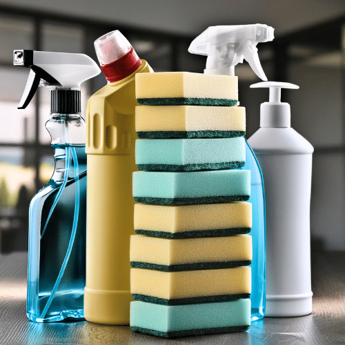 produtos de limpeza