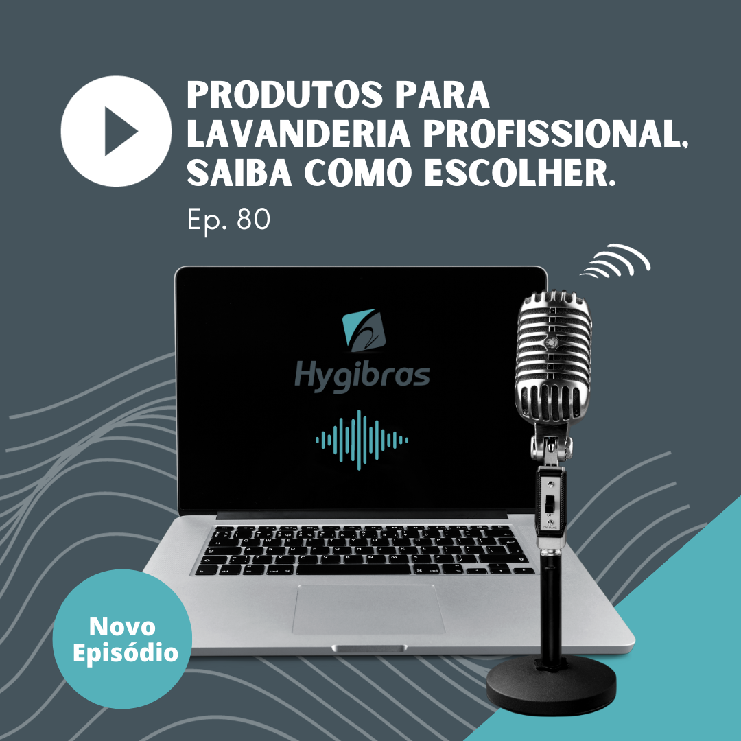 Produtos para lavanderia profissional.