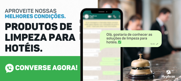 Produtos de limpeza para hoteis